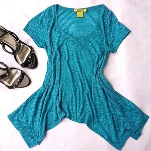 2/$12 Level Up Semi Sheer Top